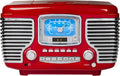 Crosley Corsair Retro AM/FM Clock Radio with CD and Bluetooth