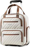 Underseat Carry On Luggage with Wheels - Lightweight 16in Roller