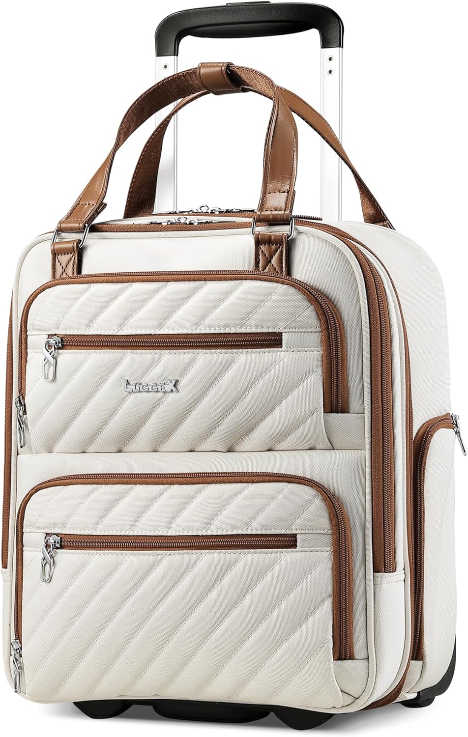 LUGGEX Underseat Carry On Luggage: Stylish Lightweight Travel Bag