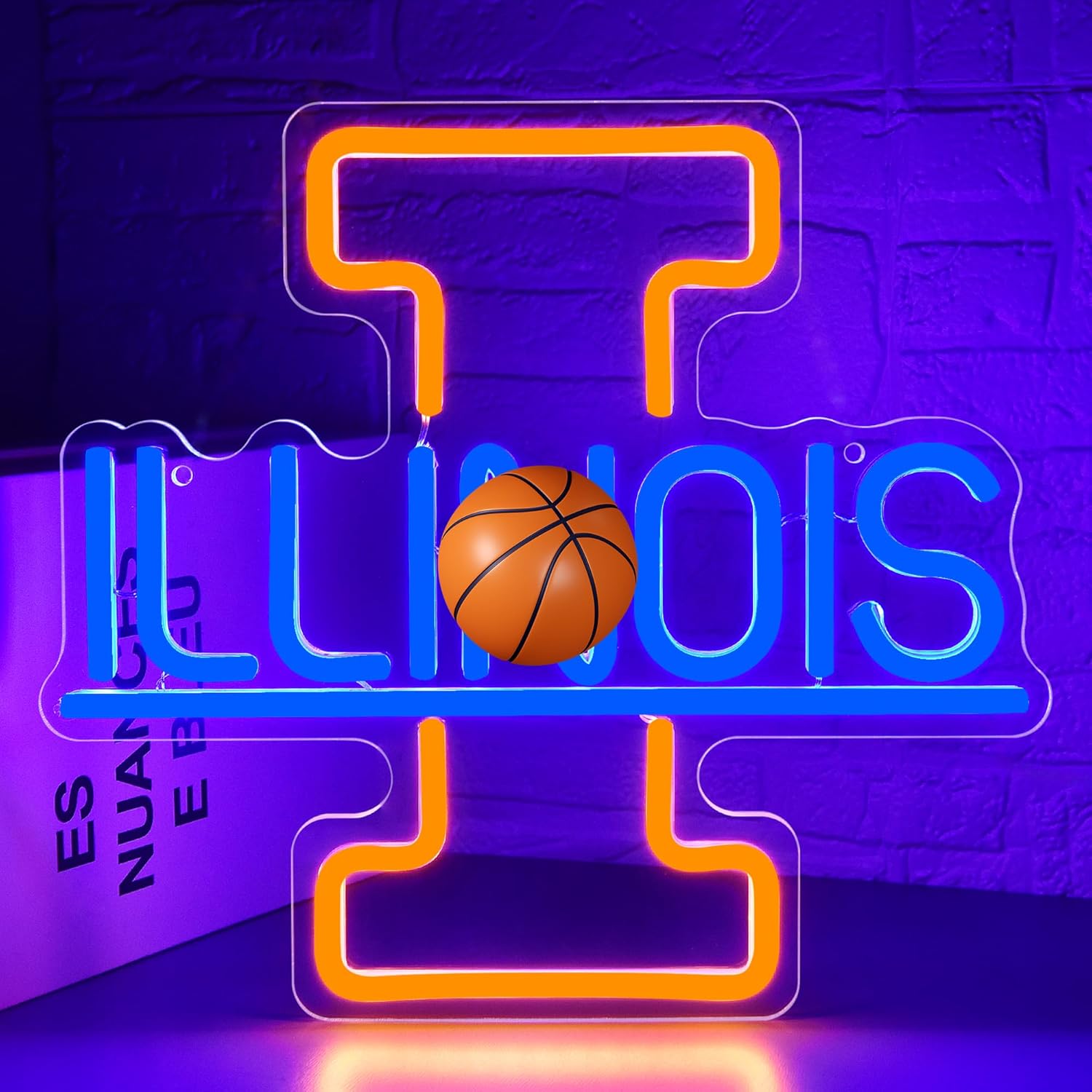 University Neon Sign for Wall Decor - Vibrant LED Light Up Sign