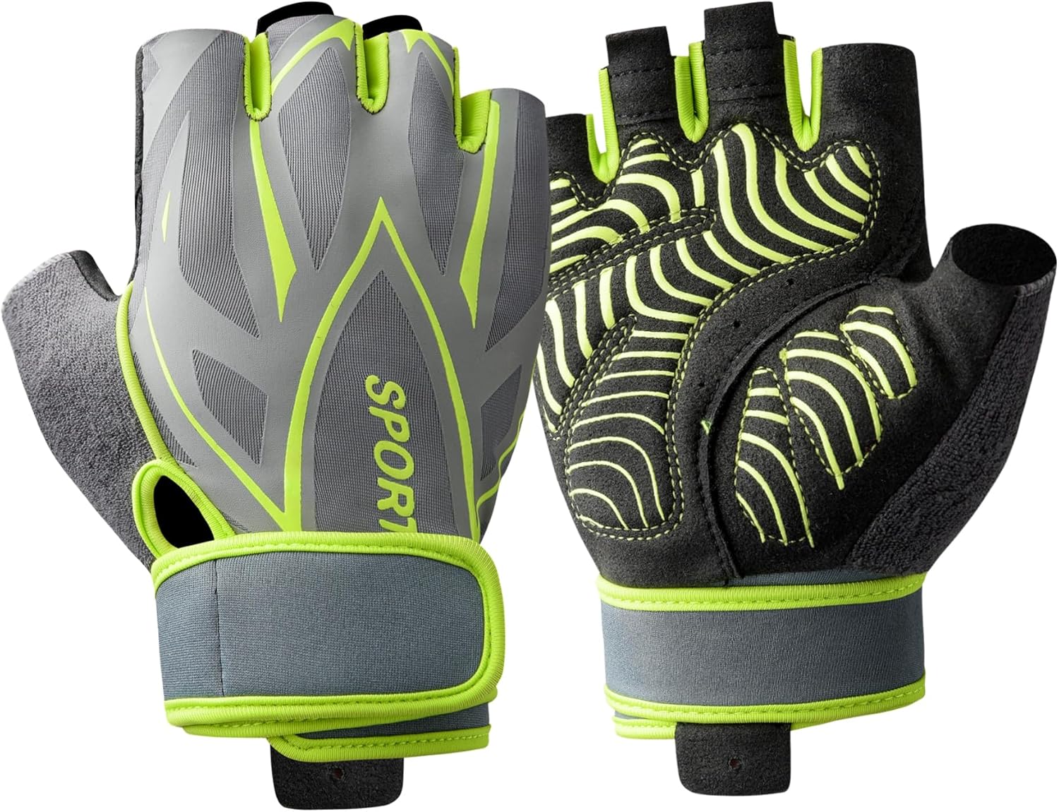 YIDATIKER Breathable Workout Gloves with Full Palm Protection
