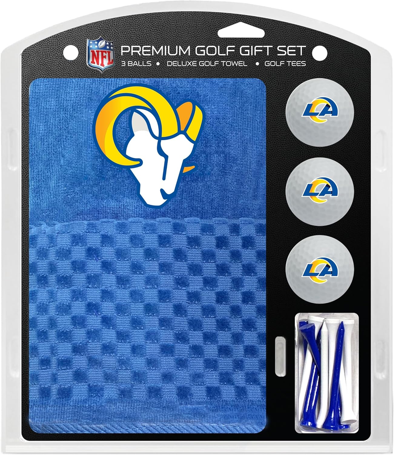 Team Golf Premium NFL Gift Set with Towel, Balls, and Tees