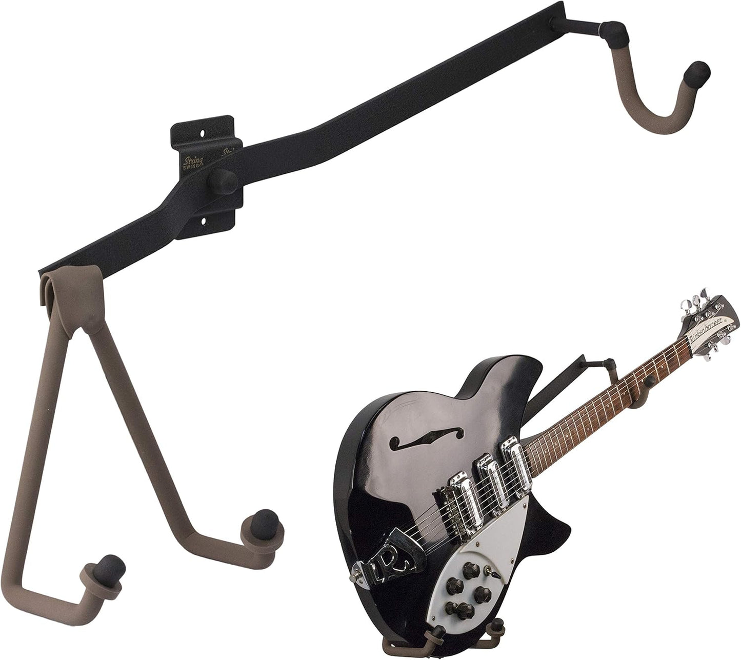 Secure Wall Mount for Narrow-Body Guitars