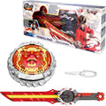 INFINITY NADO Illuminated Metal Spinning Top - Blazing War Bear