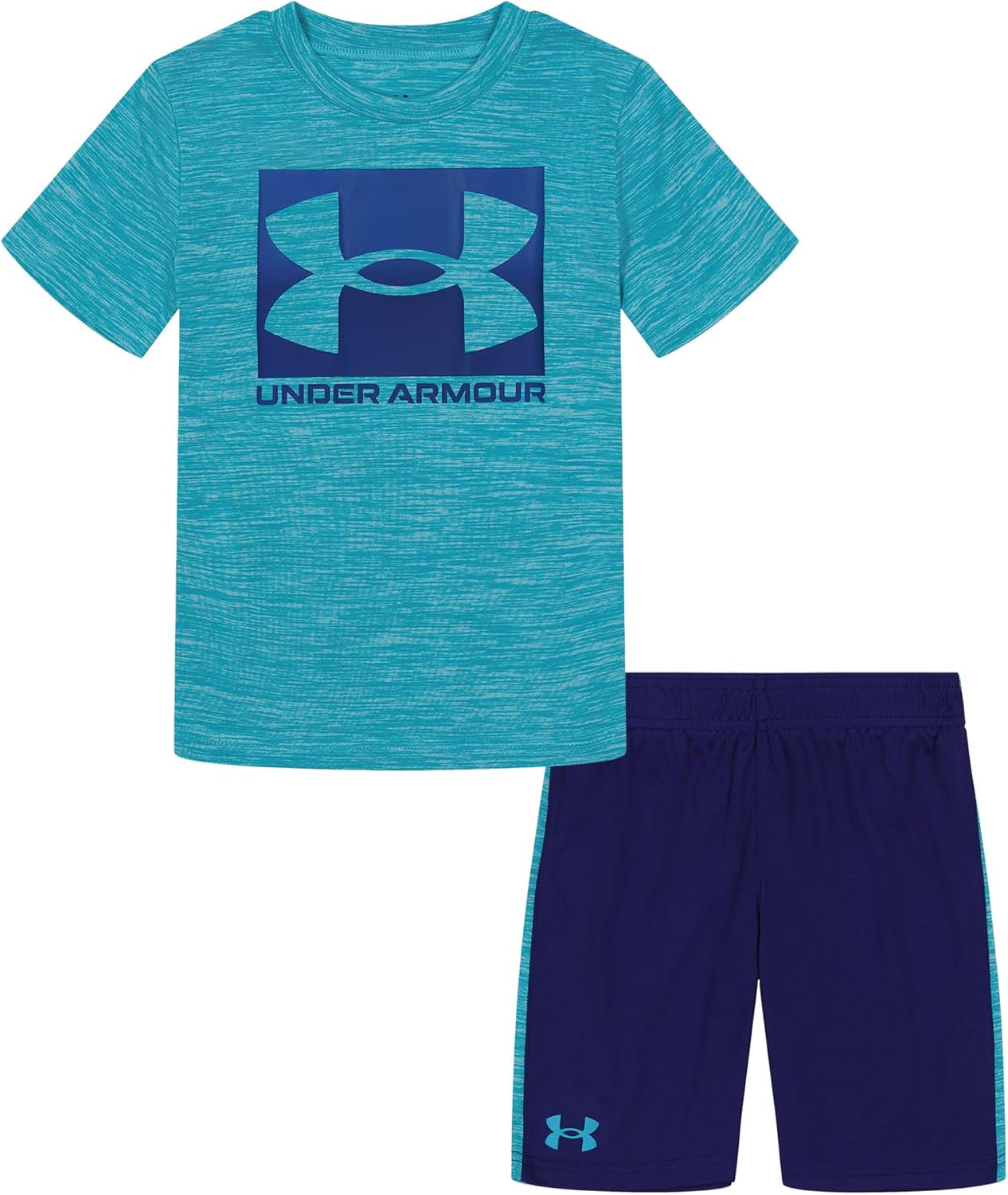 Under Armour Baby-Girls Ua Terrazzo Leopard Heart Set for Play