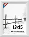 White 13x15 Picture Frame.75 in Wide - Clean White Wall Frame