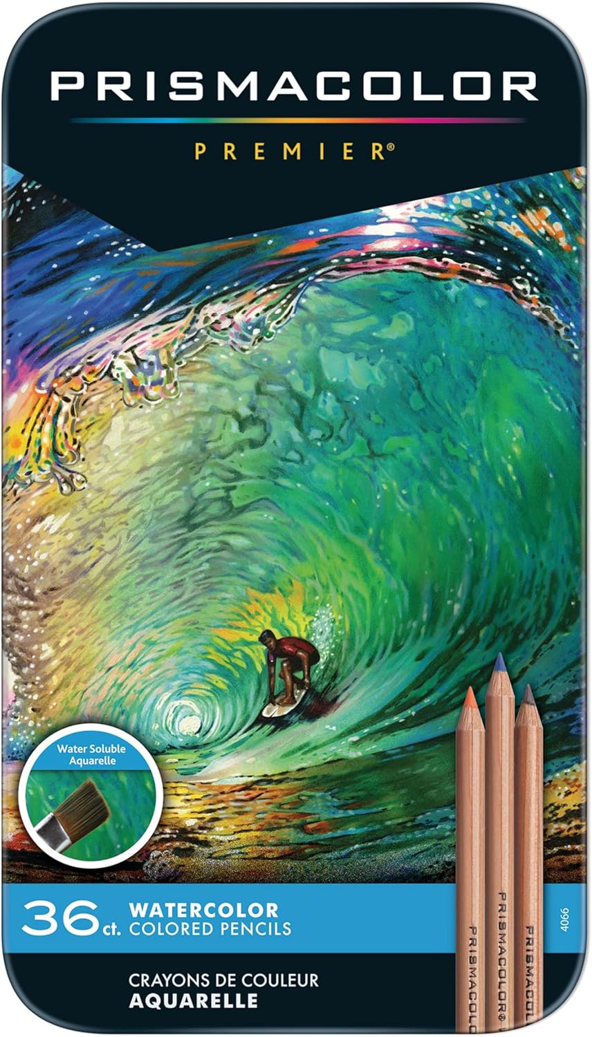 Prismacolor Premier Water-Soluble Colored Pencil Set 36 Count