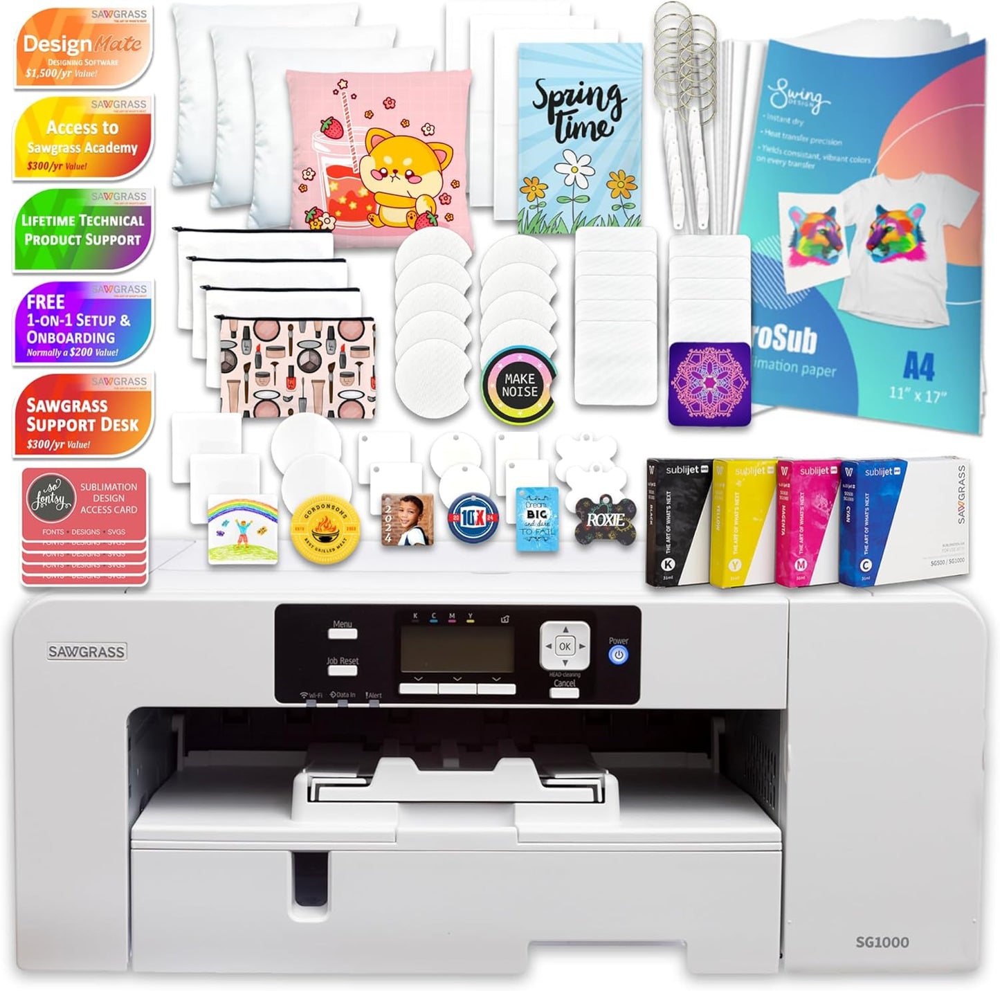 Sawgrass UHD SG1000 Sublimation Printer - Vibrant Prints Guaranteed!