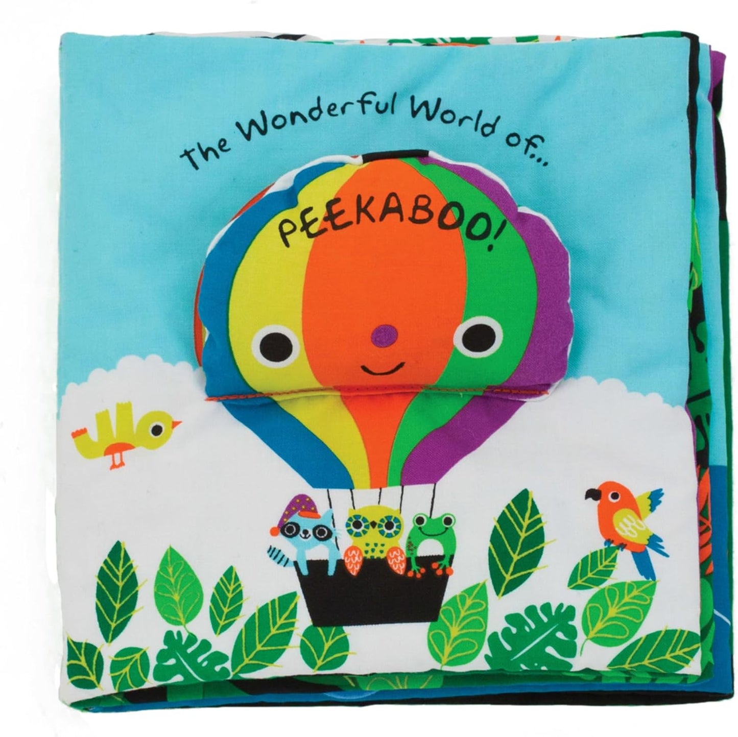 Melissa & Doug Peekaboo Baby Book - Interactive Sensory Fun