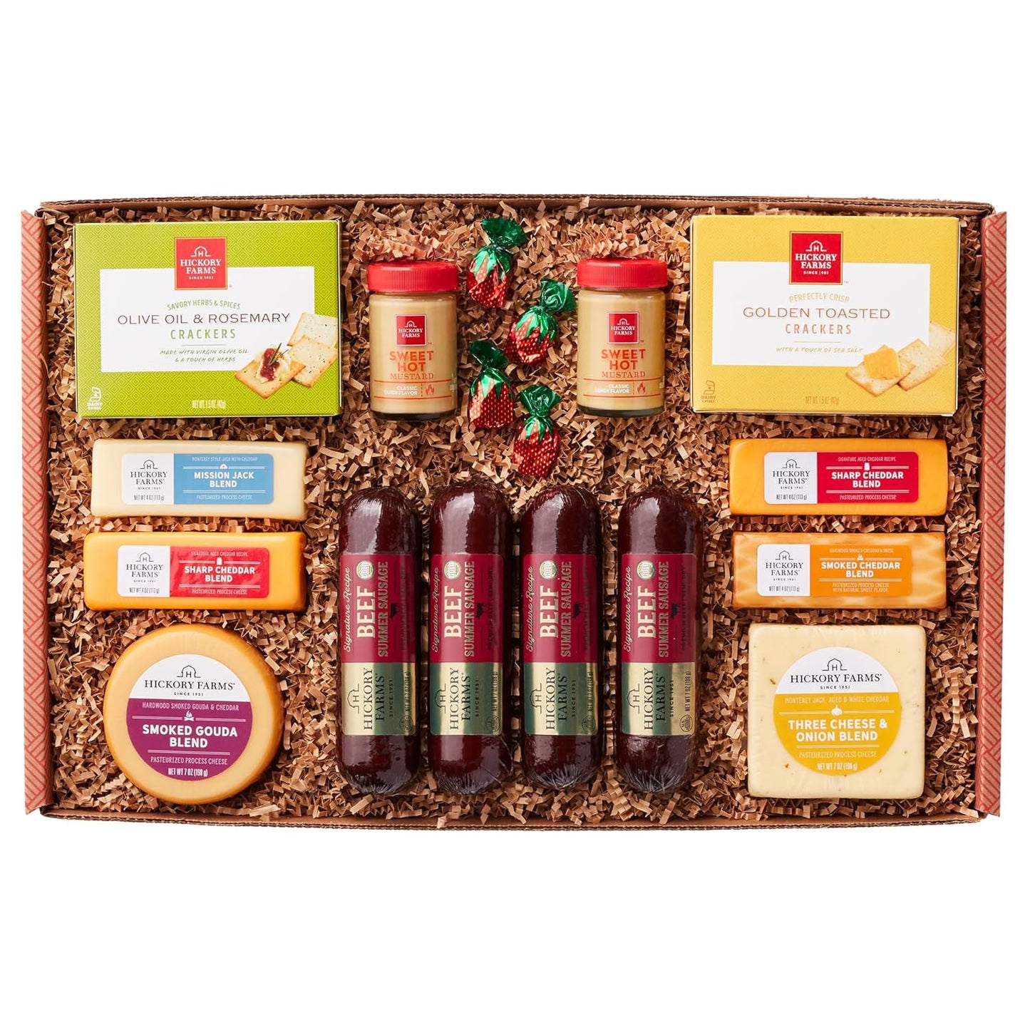 Hickory Farms Signature Beef Meat and Cheese Gift Basket Review