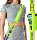 LED Reflective Belt Sash for Walking at Night - Rechargeable High