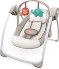 Ingenuity Soothe 'n Delight Portable Baby Swing - Compact Comfort
