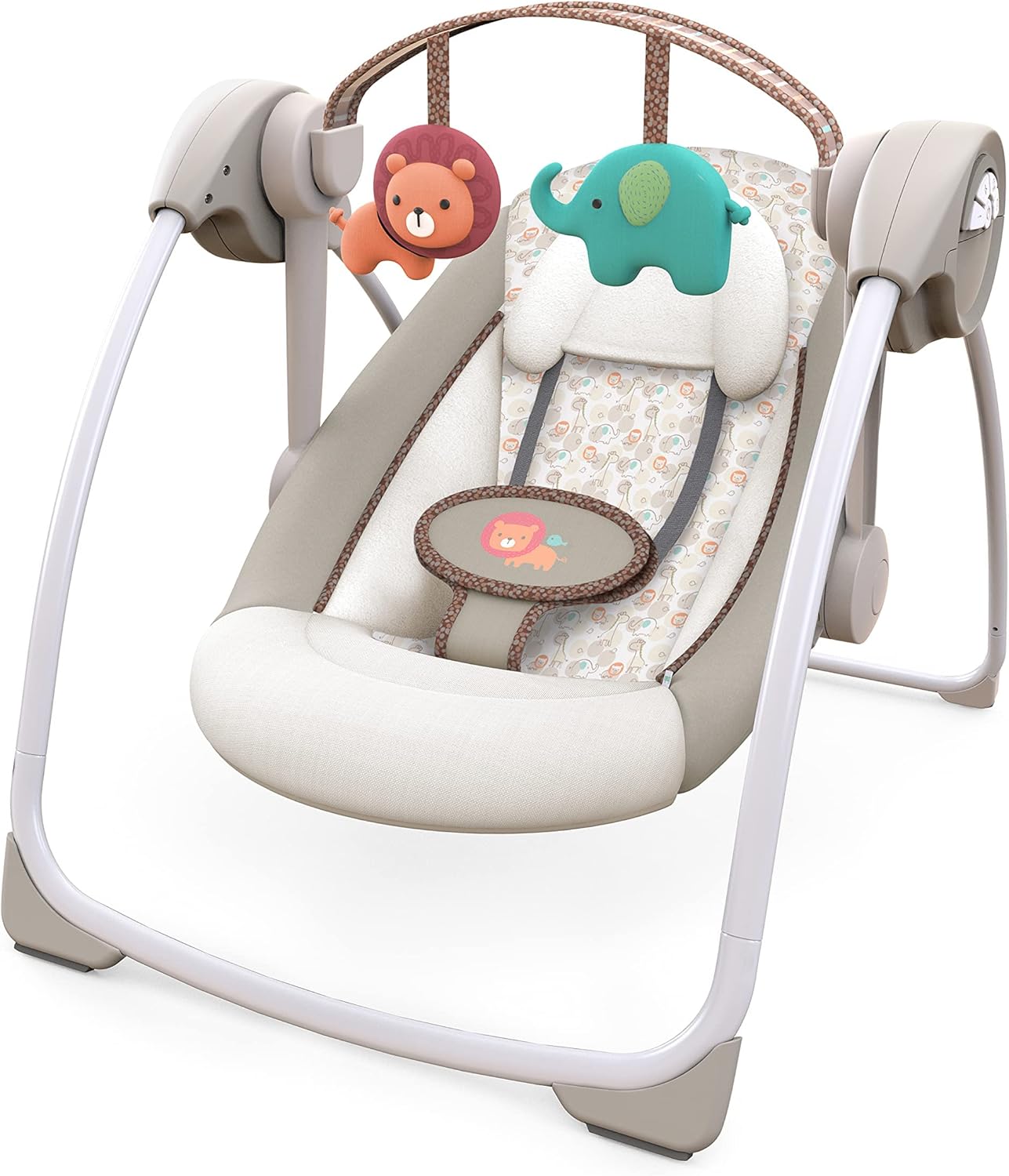 Ingenuity Portable Baby Swing - Soothes with 6 Speeds!