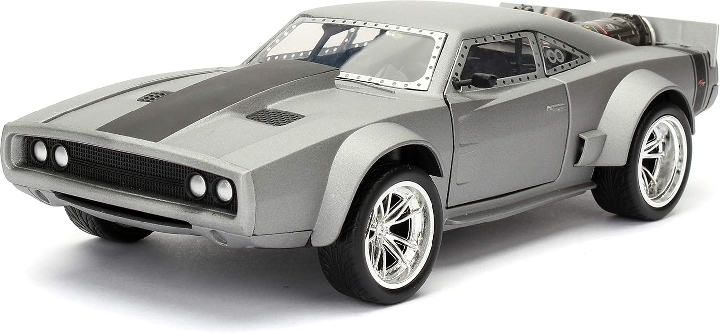 Dom's Ice Charger Die-cast Car - Fast & Furious Action!