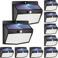 Peasur Solar Outdoor Lights 138 LED 10-Pack - Bright Motion Security