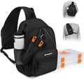 Karryall Fishing Sling Tackle Bag with 2 Tackle Trays - Compact