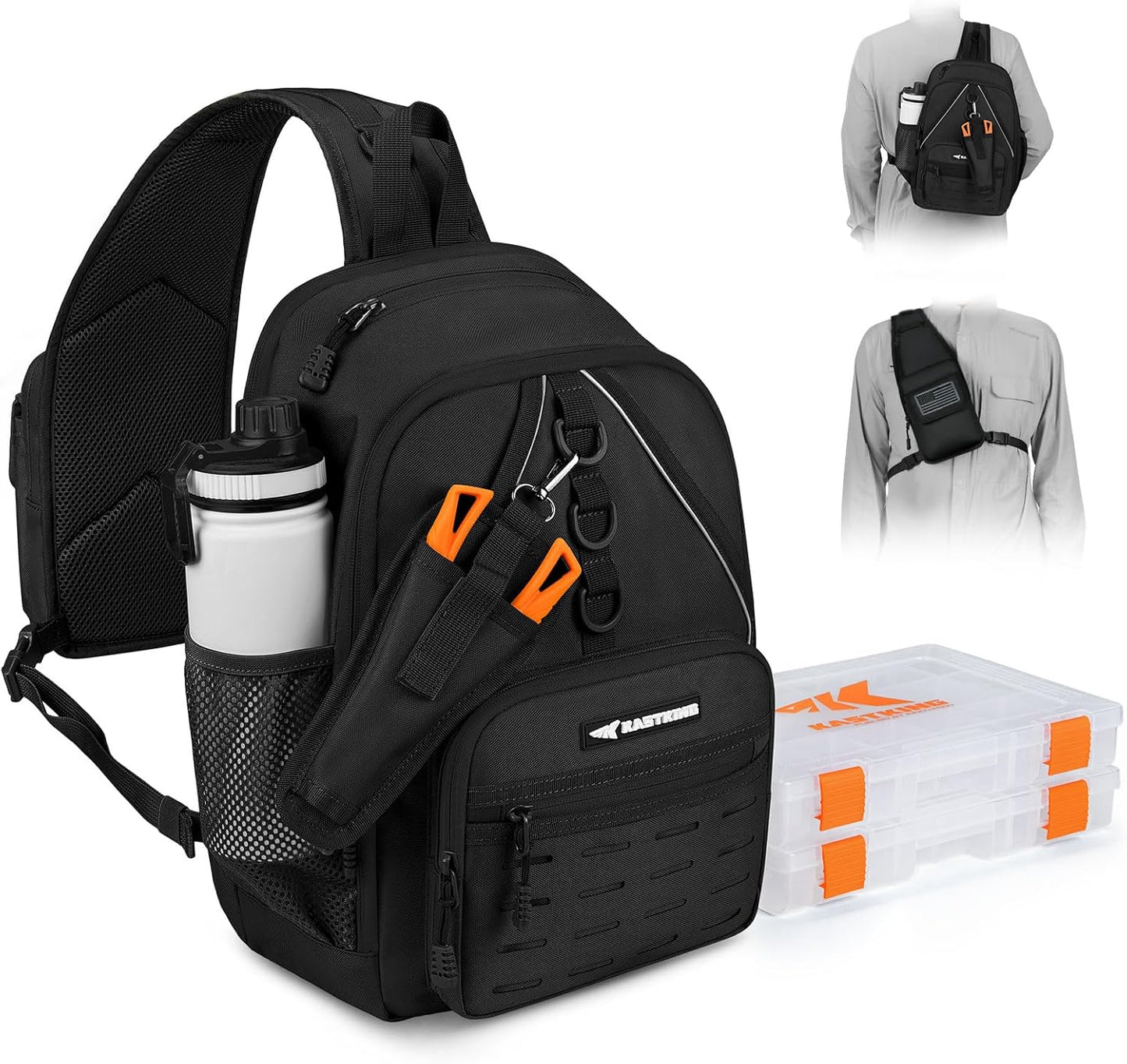 KastKing Tactical Fishing Sling Bag - Organize Your Gear!