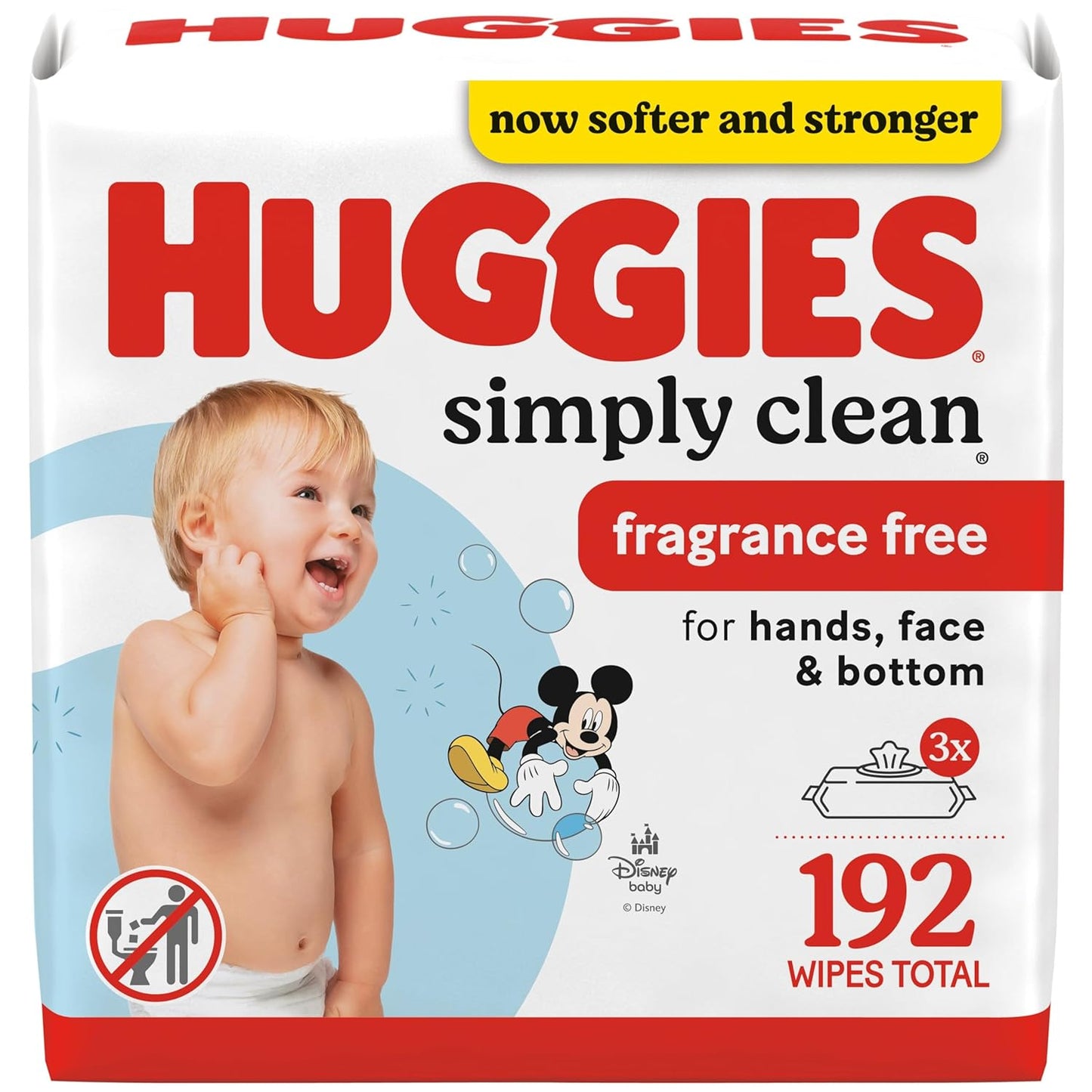 Huggies Simply Clean Diaper Wipes - Gentle Cleaning Power