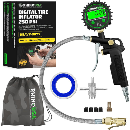 Rhino USA High Precision Tire Gauge