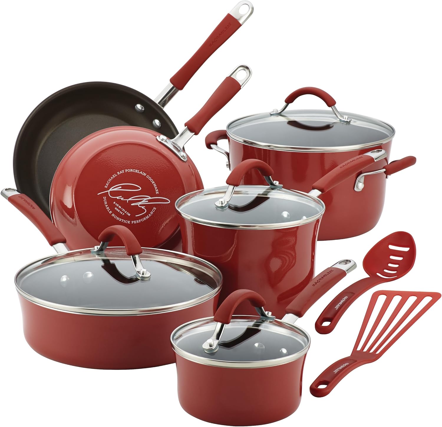 Rachael Ray Cucina Nonstick Cookware Set for Effortless Cooking