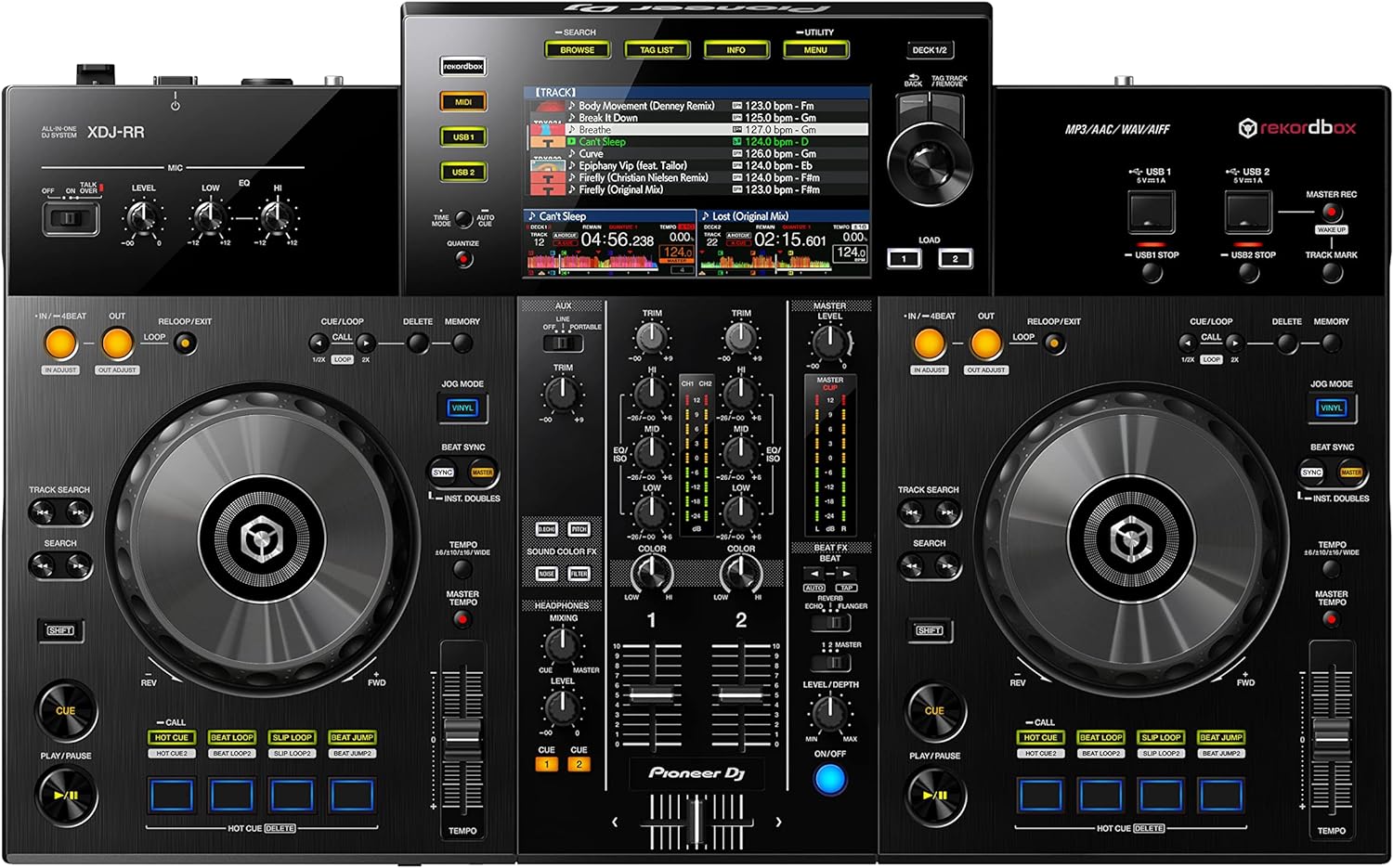 Pioneer DJ XDJ-RR Digital DJ System for Ultimate Mixing Experience