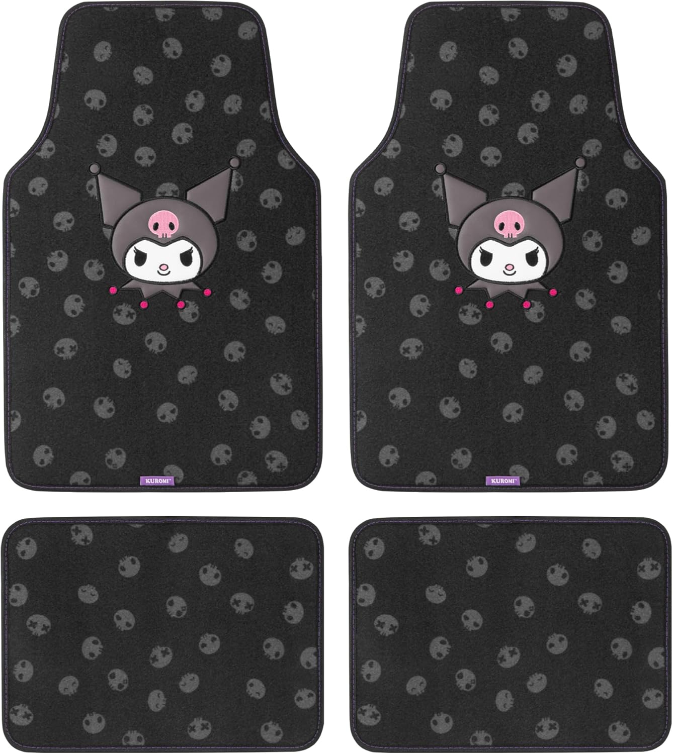 Sanrio Hello Kitty Kuromi Carpet Car Floor Mats for Vehicles