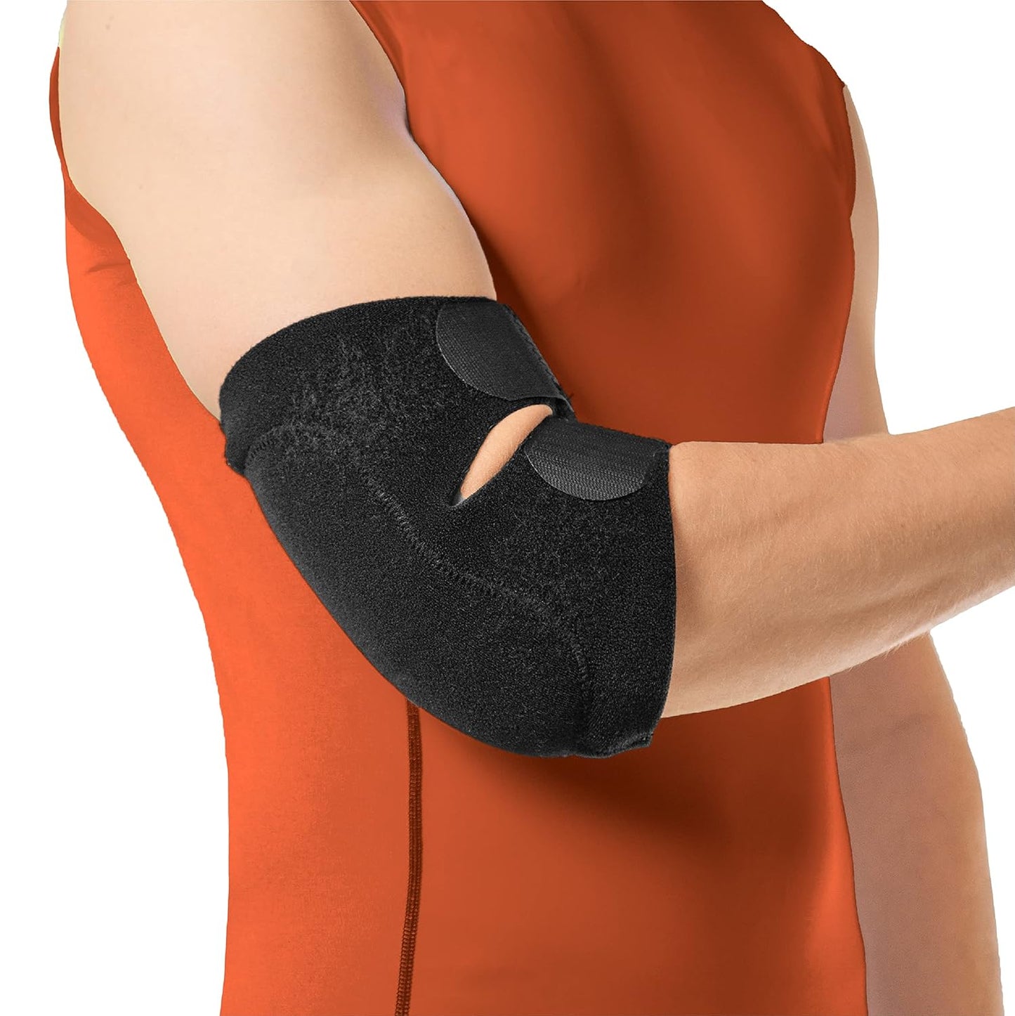 BraceAbility Bursitis Elbow Pad Brace for Pain Relief & Support