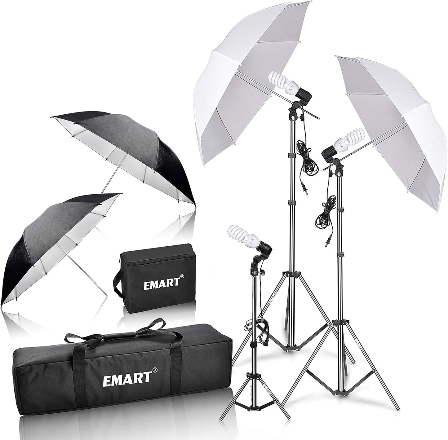 EMART Umbrella Photography Lighting Kit for Perfect Portraits