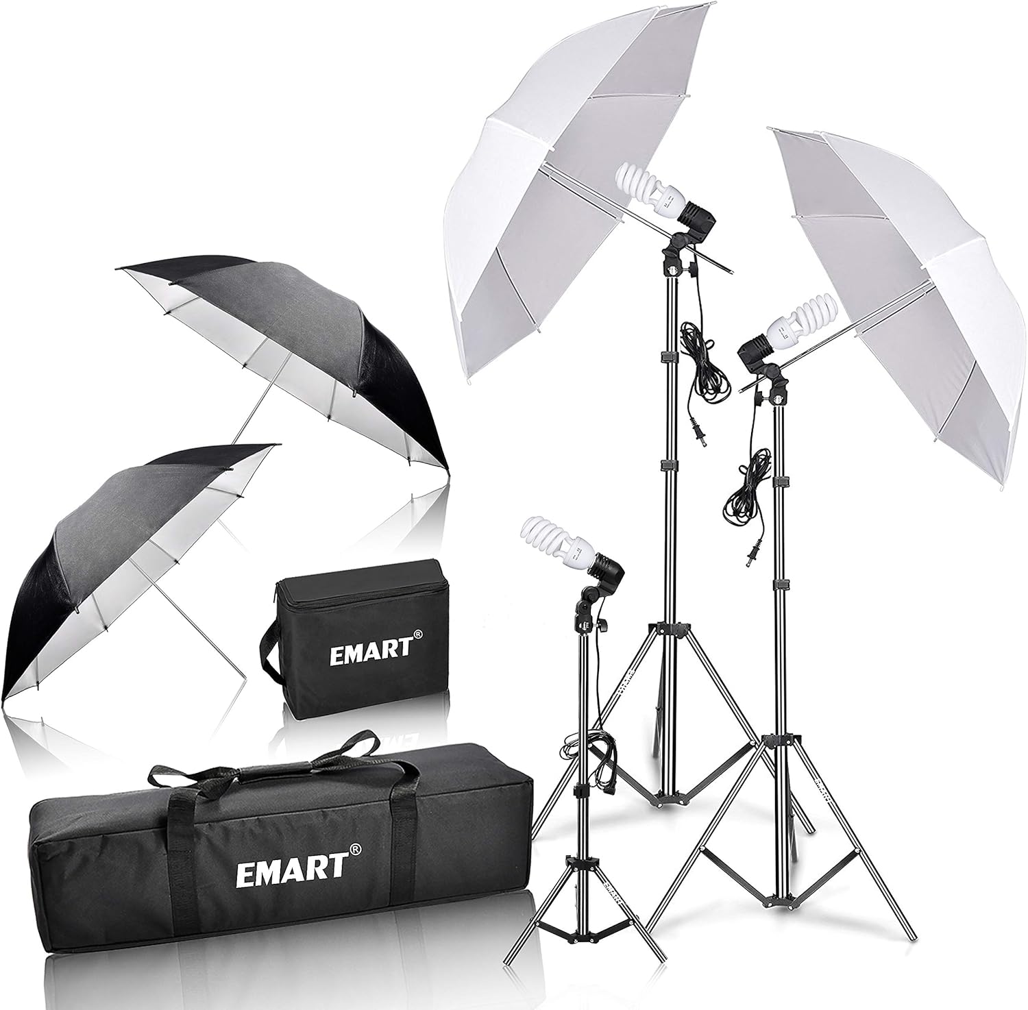 EMART Umbrella Photography Lighting Kit for Perfect Portraits