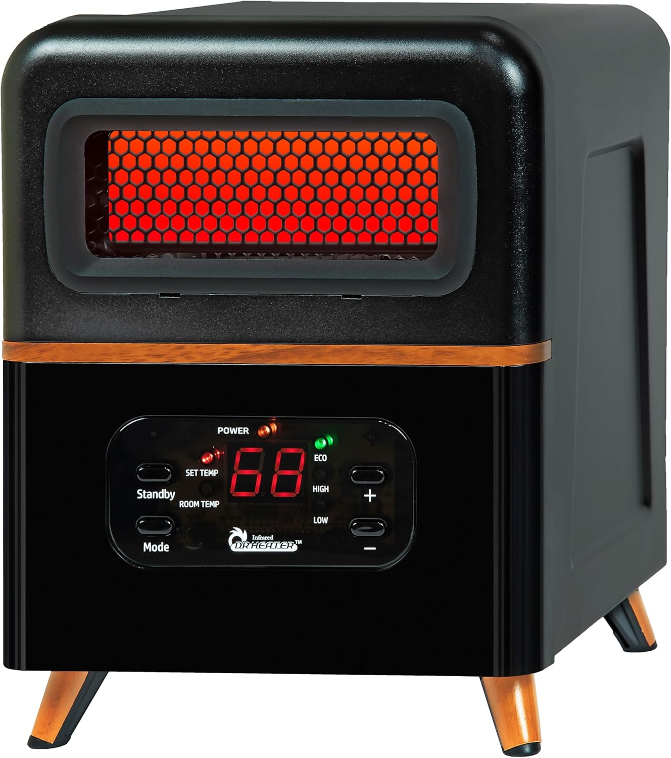 1500W Remote Control Infrared Space Heater