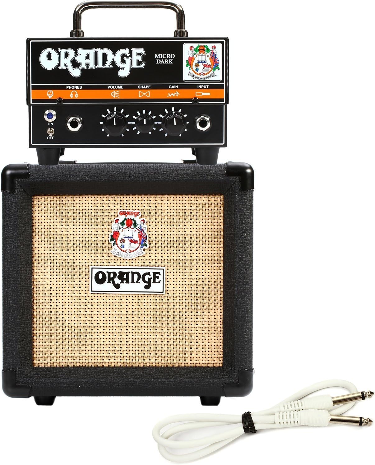 Orange Micro Dark Terror Mini Stack Combo: Power in Compact Design