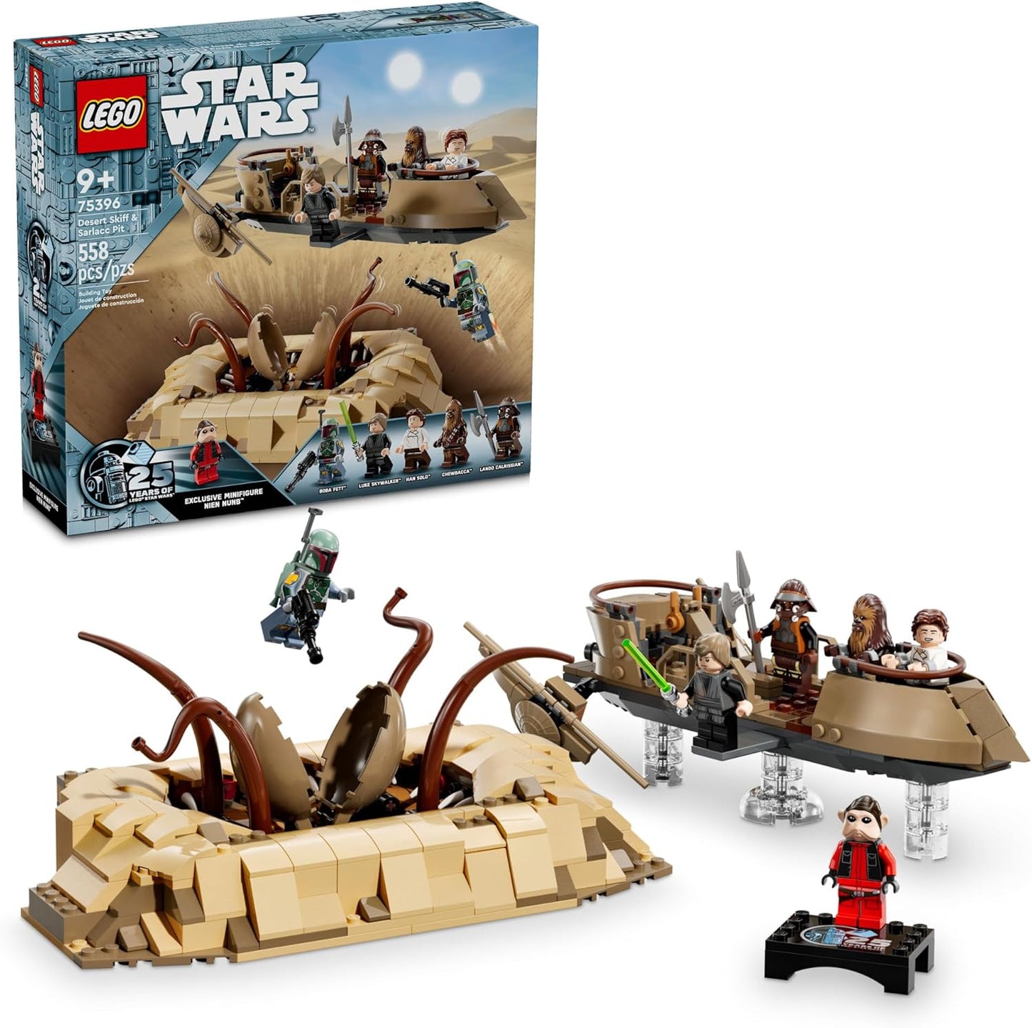 LEGO Star Wars Return of The Jedi Desert Skiff & Sarlacc Pit Set