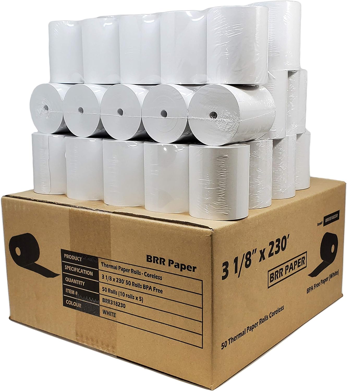 High-Quality BPA-Free Thermal Paper Rolls | Bulk Pack