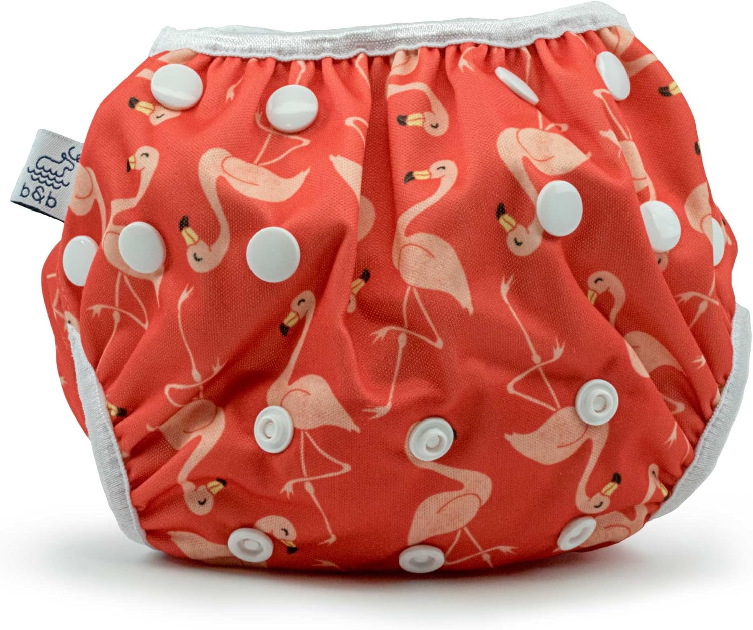 Adjustable Reusable Swim Diaper for Baby - Soft, Waterproof, Sea Friends Print!