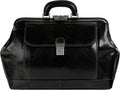 Time Resistance Leather Doctor Bag - Elegant Medical Briefcase
