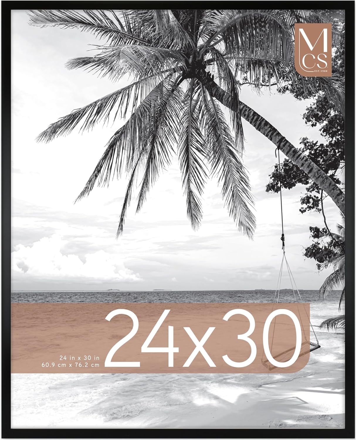 MCS Foundation 24x30 Poster Frame for Art Prints & Photos