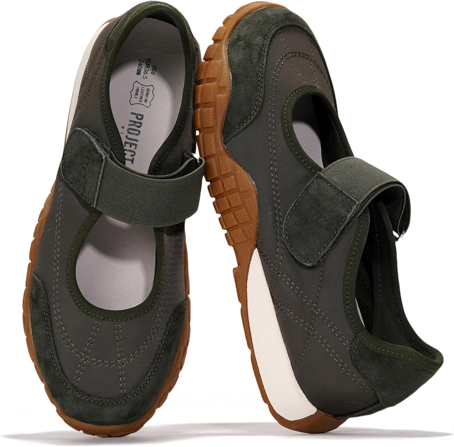 Project Cloud Womens Shoes - Lightweight Mary Jane Flats for Comfort