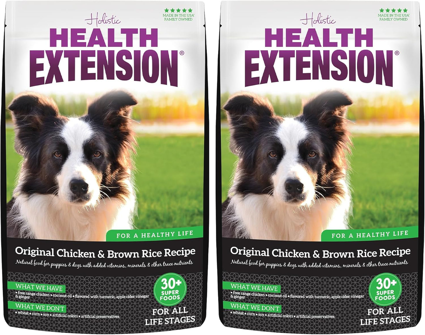 Health Extension Chicken & Brown Rice Dry Dog Food for All Dogs