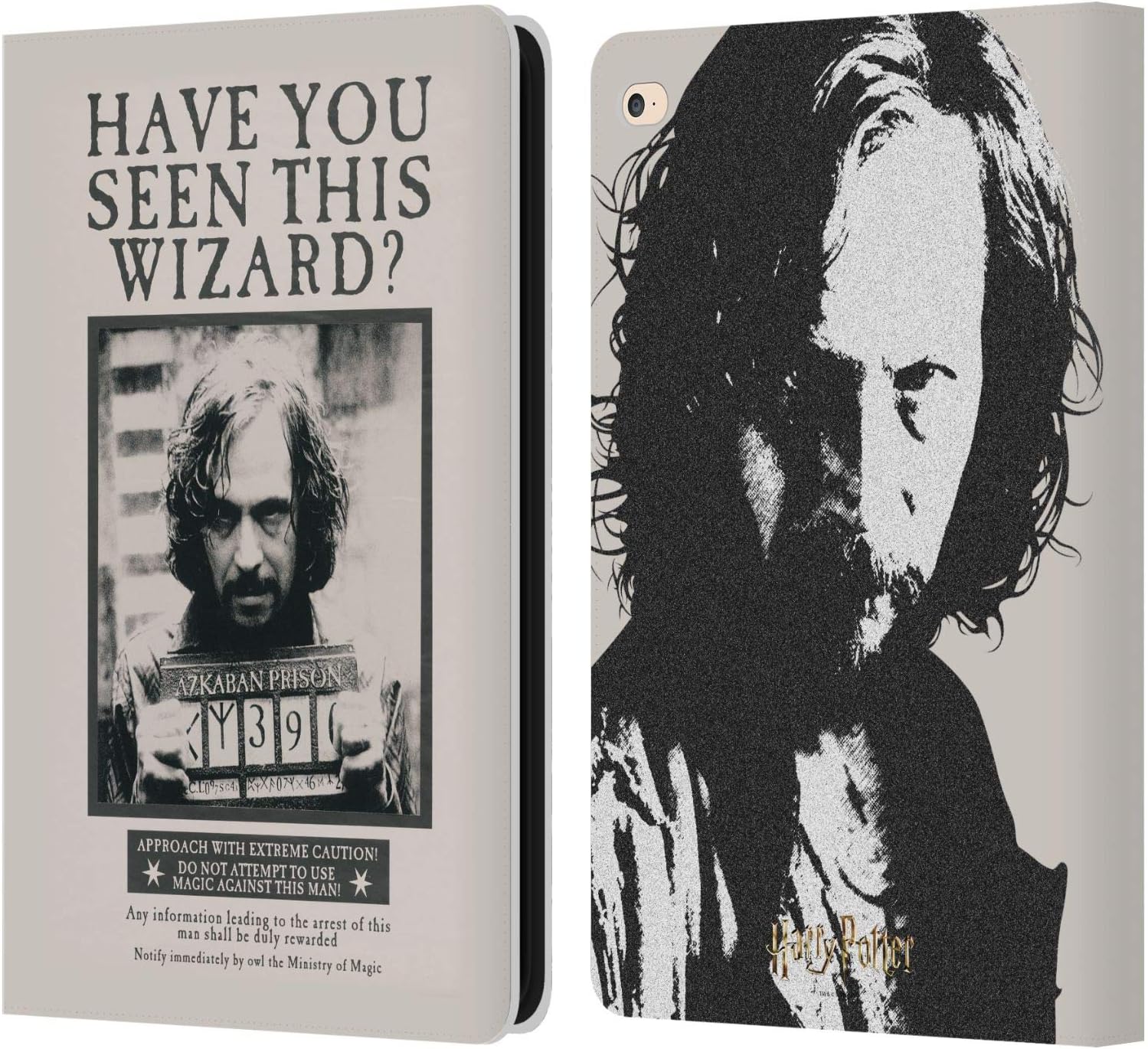 Harry Potter Sirius Black Leather Wallet Case for iPad Air 2