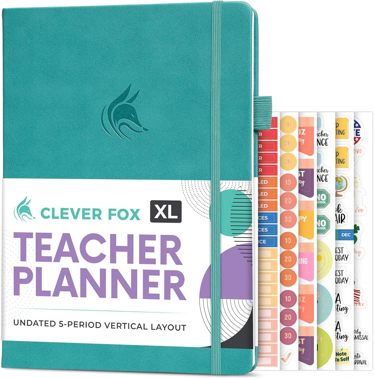 Clever Fox Teacher Planner for Classroom & Homeschool Needs