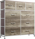 WLIVE 9-Drawer Dresser: Stylish Fabric Storage Tower for Home