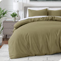 Bare Home Bedding Duvet Cover Extra Long Size - Lightweight, Cooling