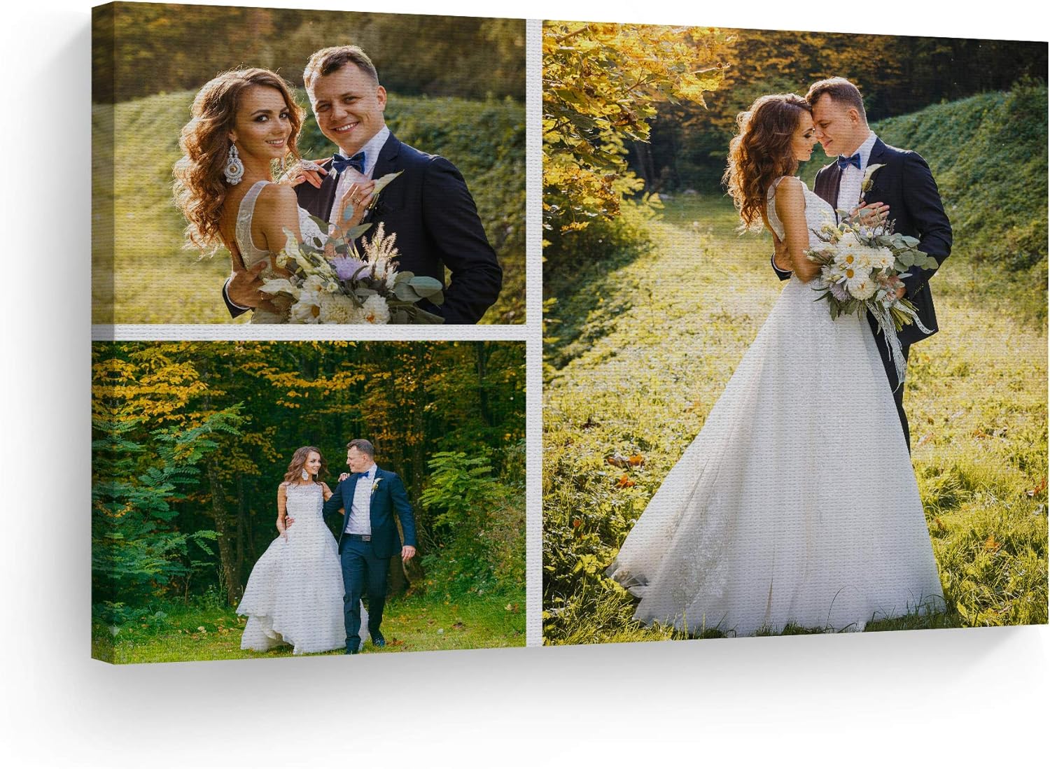 Custom Canvas Print Collage with Your Photos for Unique Gifts