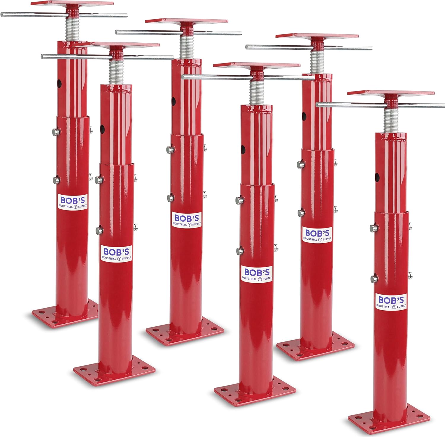 BISupply Basement Floor Jack for Adjustable Support Beam Lifting