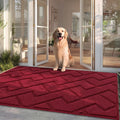 Front Door Mat Outside Entrance 36x59 Absorbent Door Mat - Low Profile
