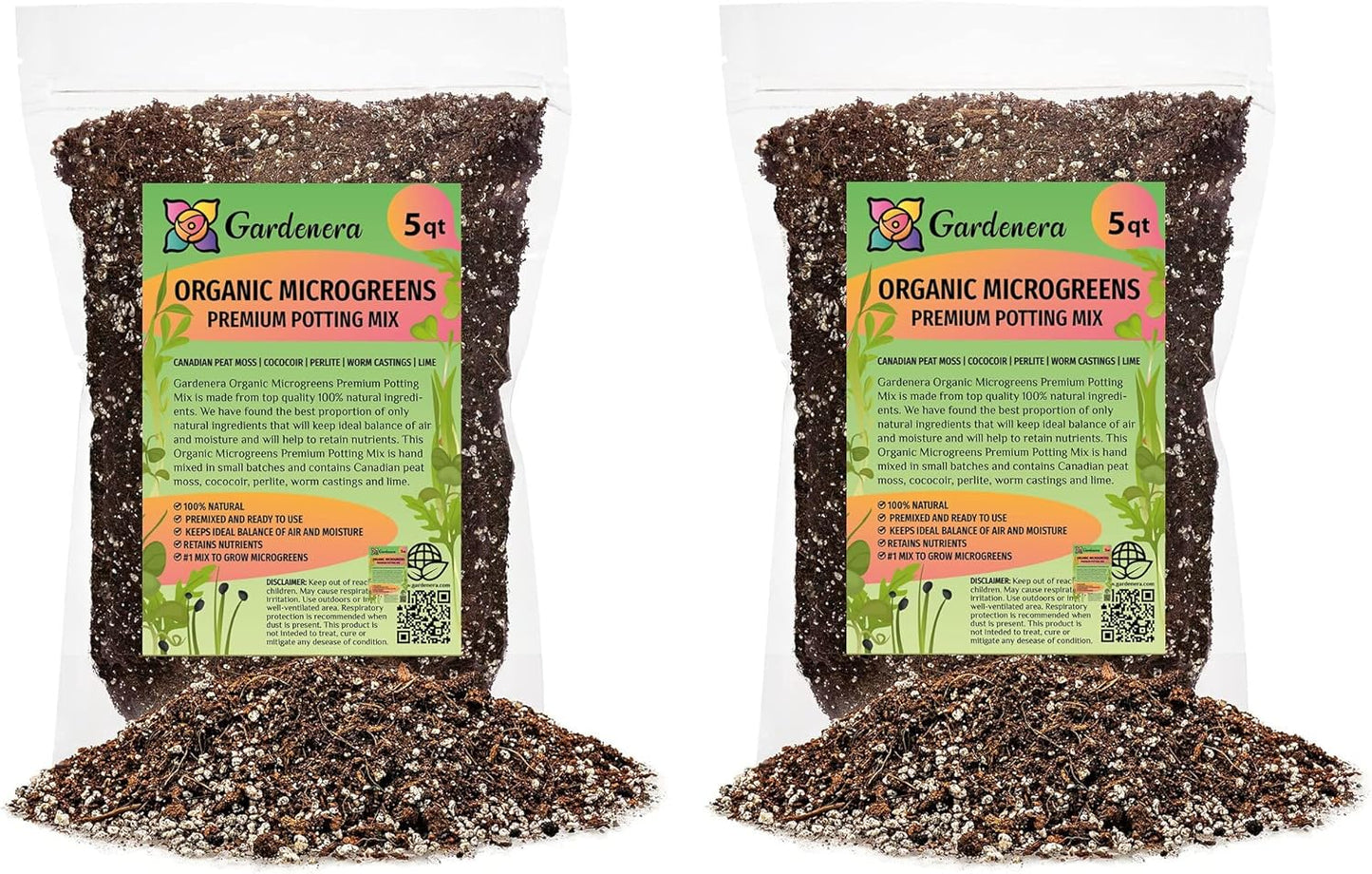 Organic Microgreens Premium Potting Mix for Vibrant Growth