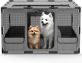 Portable Dog Playpen for Indoor and Outdoor Use, 43x43x26 in