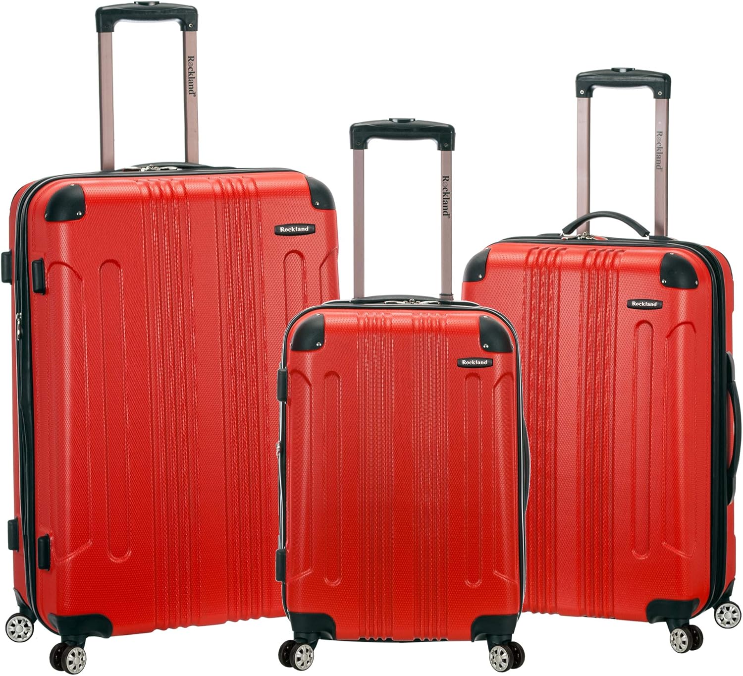 Rockland London Hardside Spinner Wheel Luggage for Travel