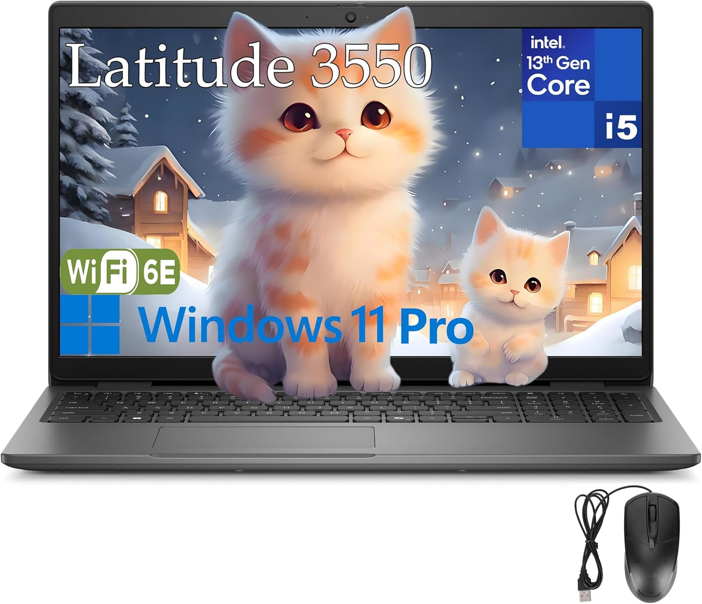 Dell Latitude 3550 Business Laptop with 16GB RAM and 512GB SSD