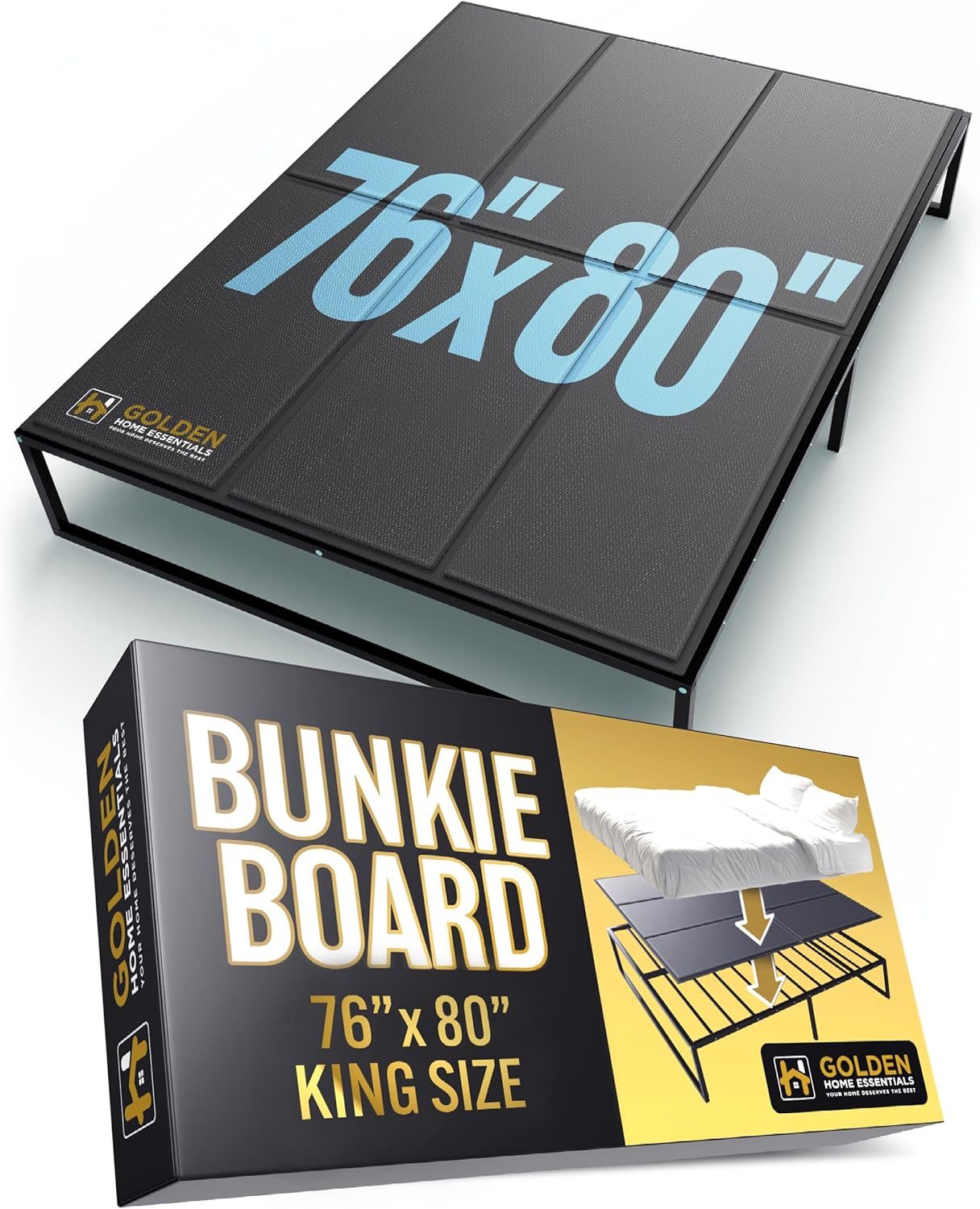 10mm King Size Bunkie Board for Low-Profile Mattress Support